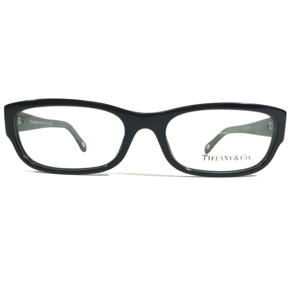 Tiffany & Co. Eyeglasses Frames TF 2065-B 8001 Black Silver Hearts 52-17-130